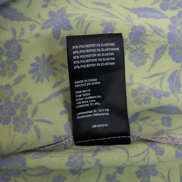 UO Floral Puff Sleeve Midi Dress - Picture 15 of 15